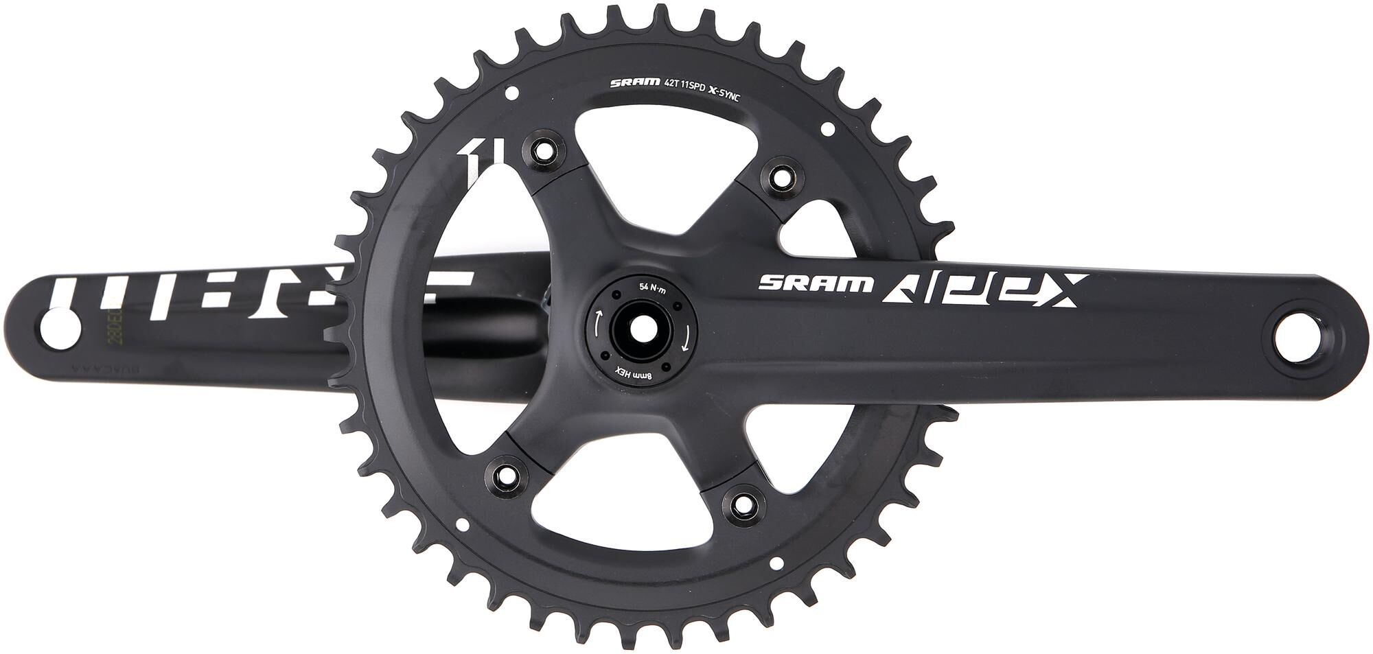 Sram crankstel apex 1 crankset apex 1 bb30,170mm