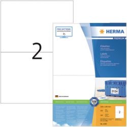 Etiketten herma