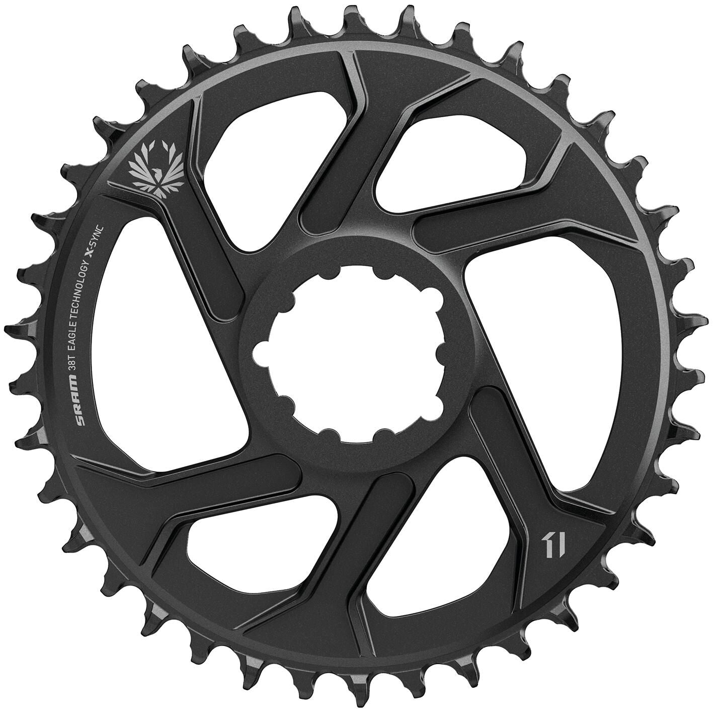 Sram kettingblad x-sync 2 chain ring x-sync 2 38t black