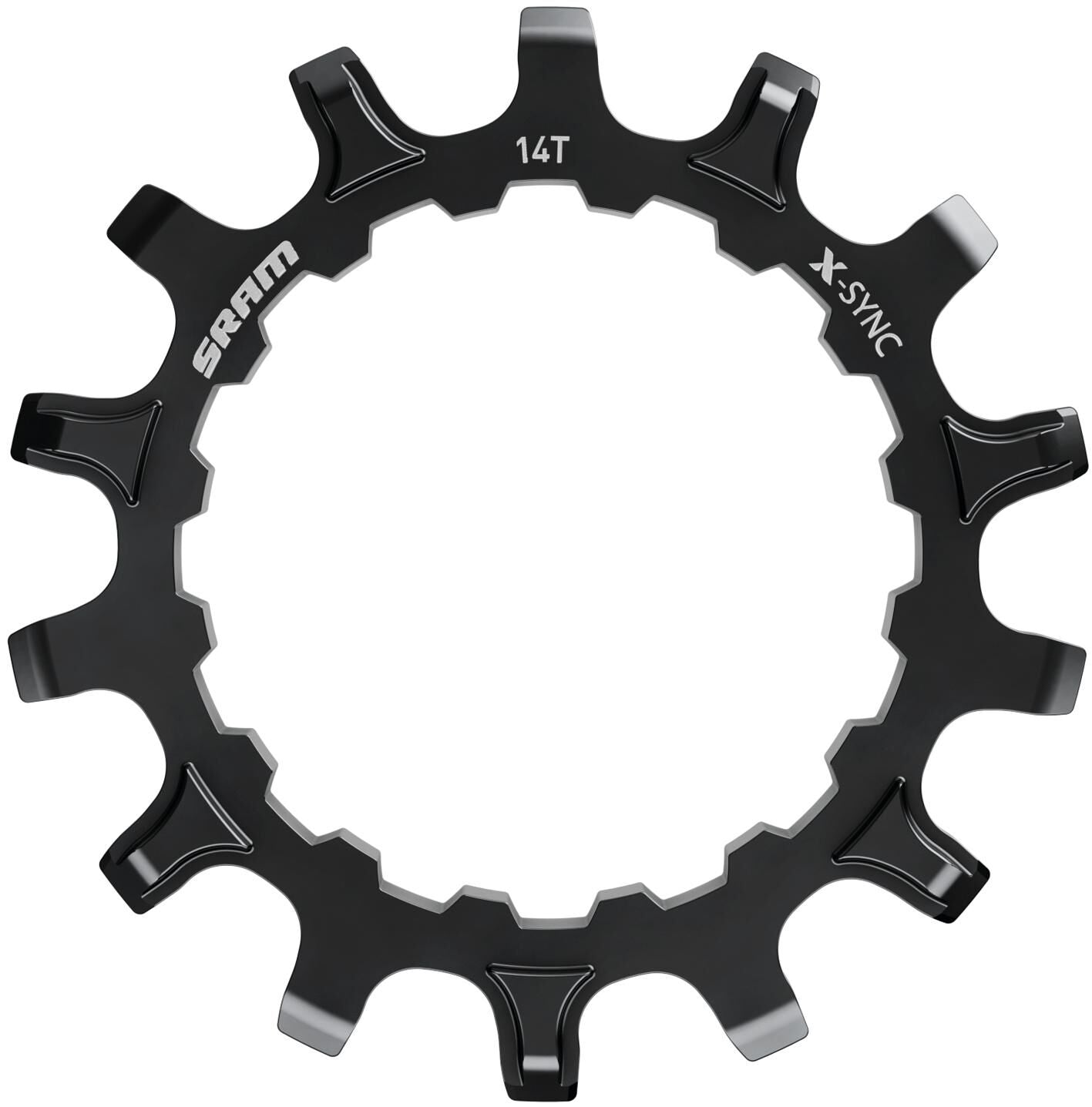 Sram motortandwiel sprocket f.bosch 14t.,steel,black