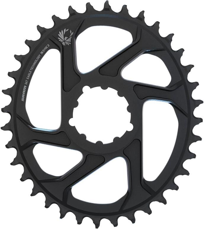 Sram kettingblad x-sync 2 oval chain ring x-sync 2 oval alu,36t.