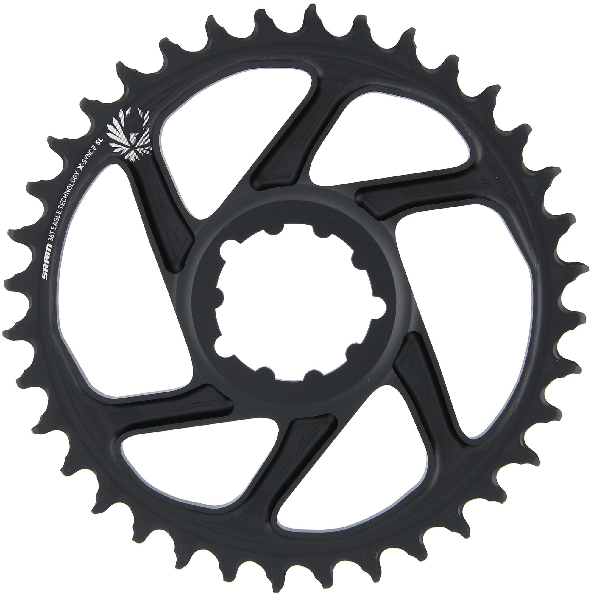 Sram kettingblad x-sync2 sl chain ring x-sync2 sl 36 teeth alu black