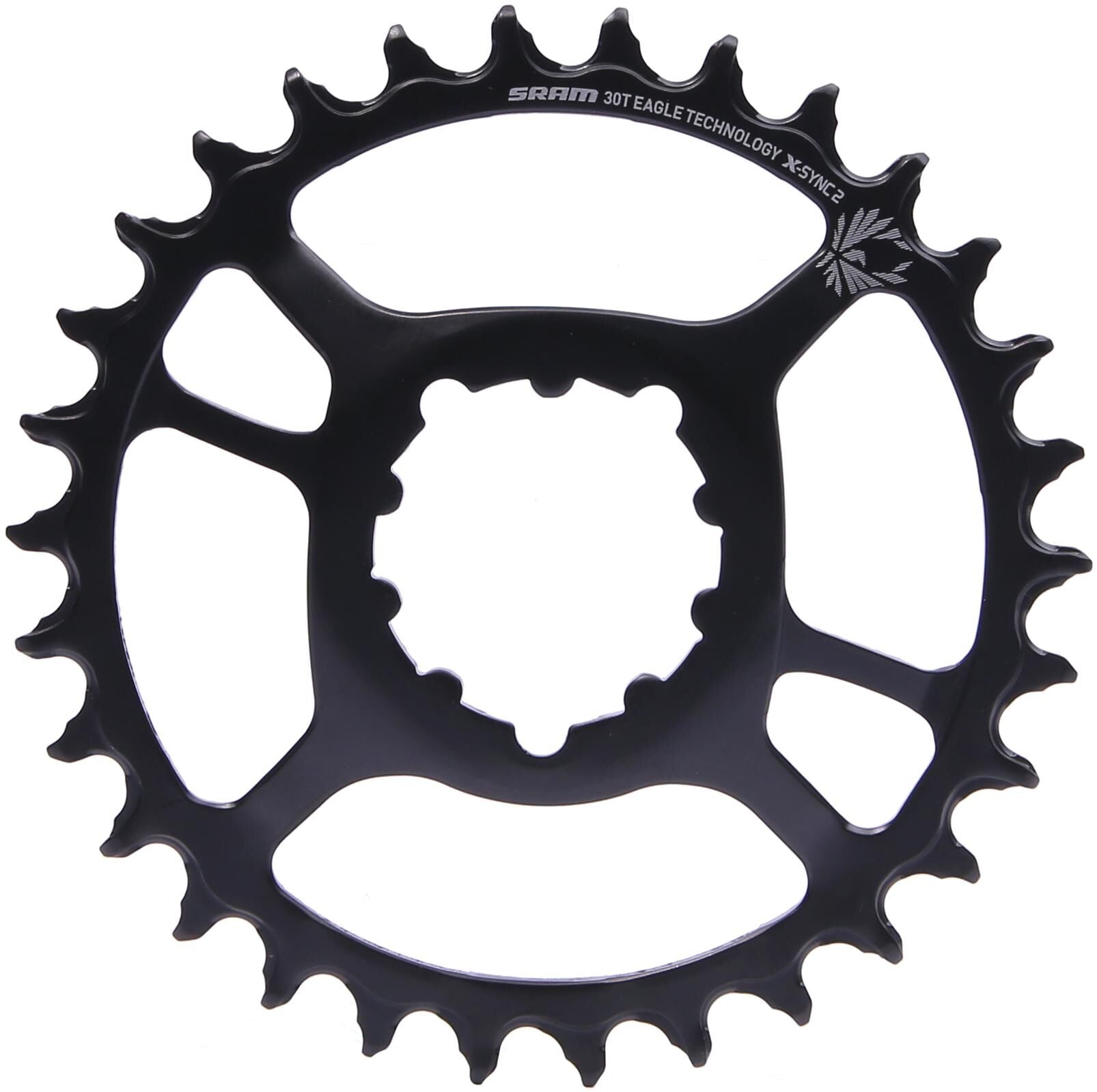 Sram kettingblad x-sync 2 chain ring x-sync2 30 teeth steel black