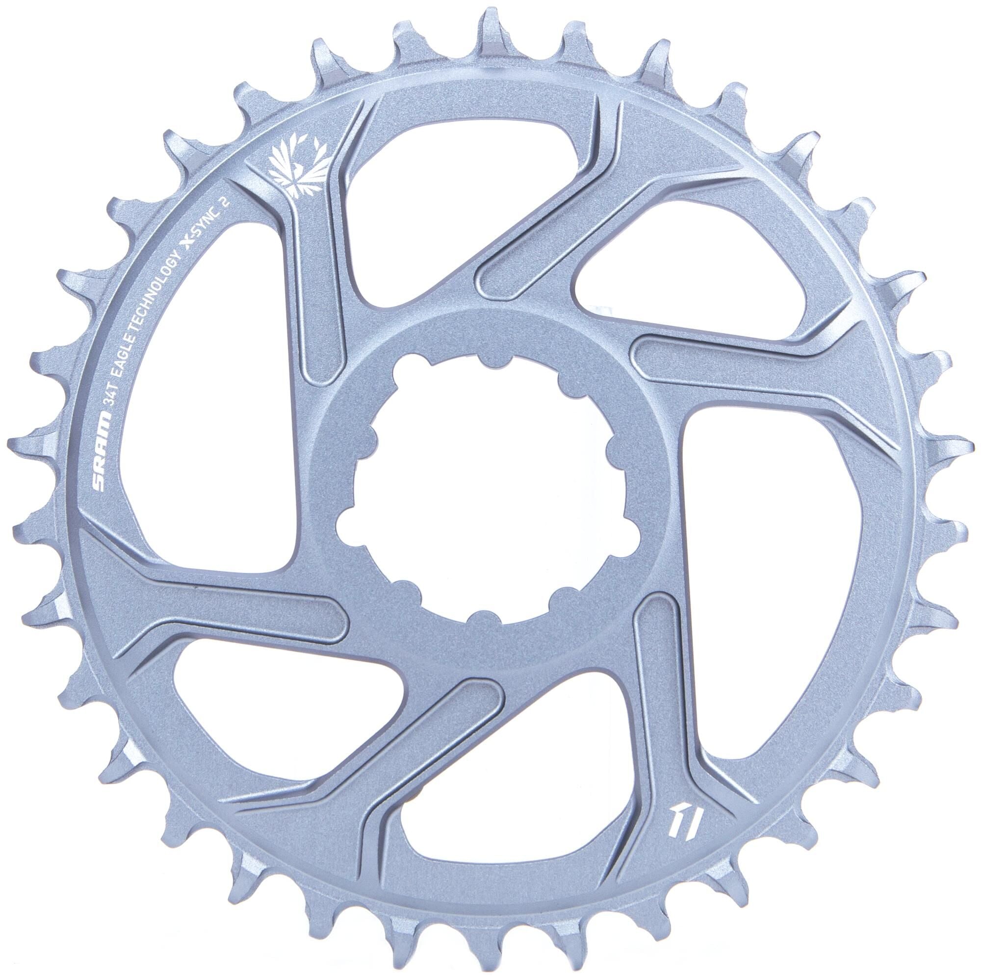 Sram kettingblad x-sync 2 chain ring x-sync 2 34t polar grey