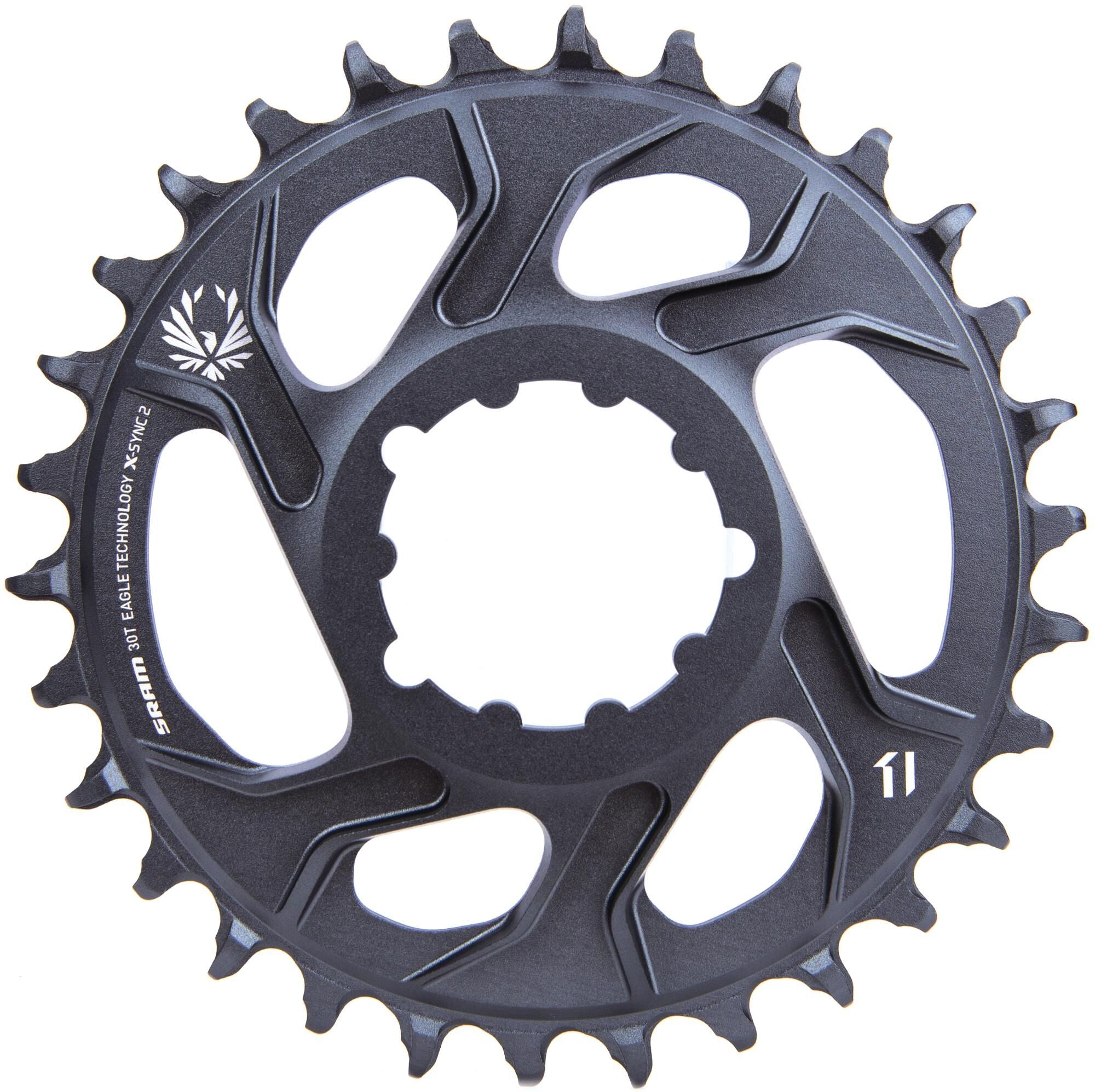 Sram kettingblad x-sync2 sl chain ring x-sync2 sl 30t. alu lunar grey