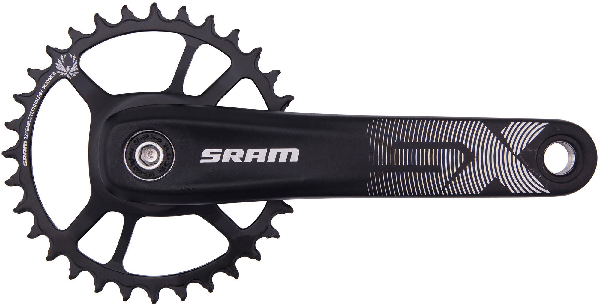 Sram crankstel sx eagle crankset force axs powerspline 32t 175mm