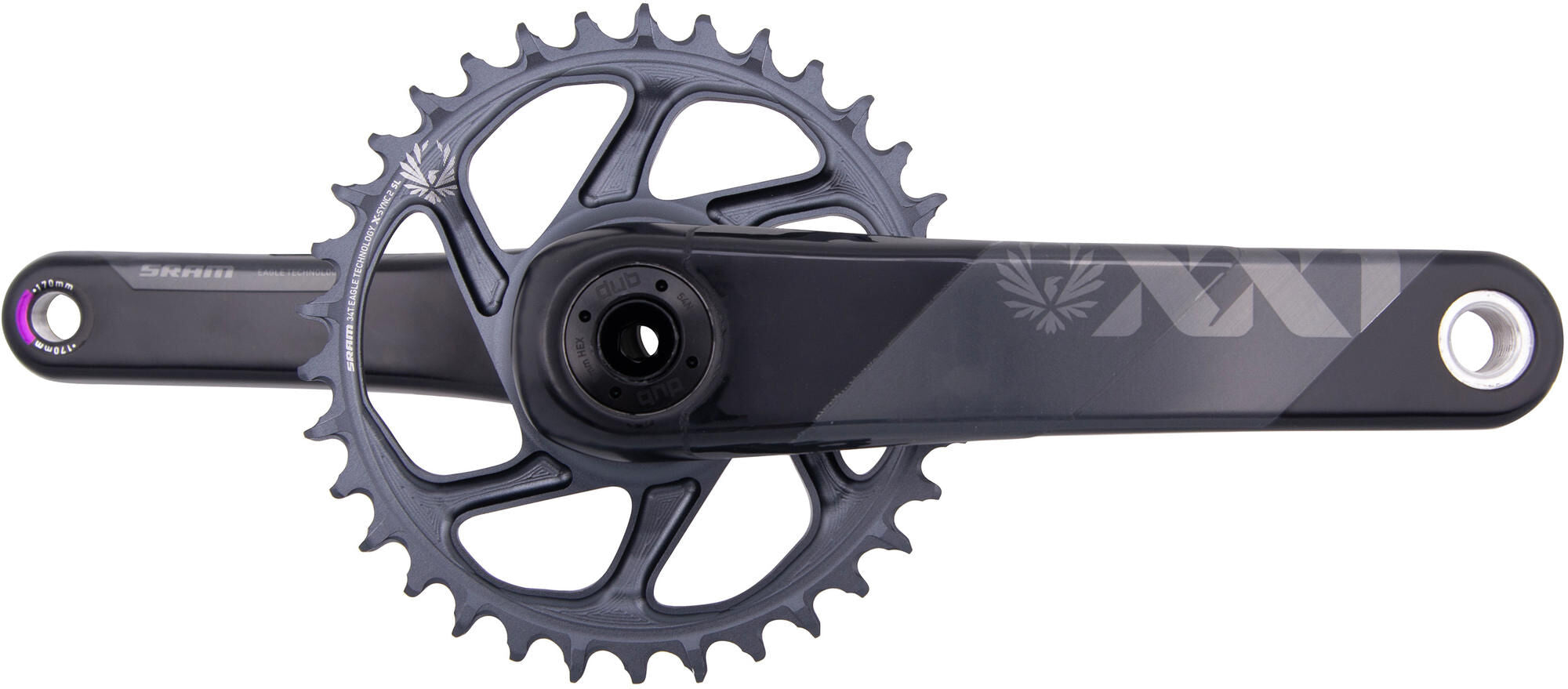 Sram crankstel xx1 eagle crankset xx1 eagle 34t 170mm