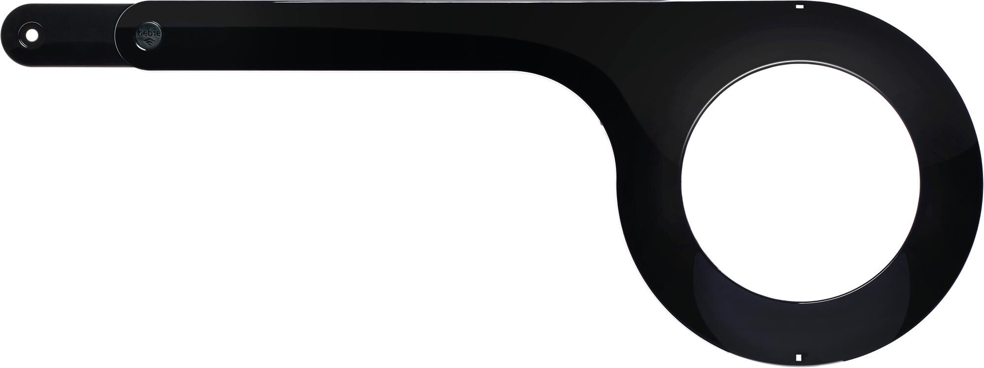 Hebie kettingscherm 0317 chain guard 0317 0317 e1, plastic,38t.