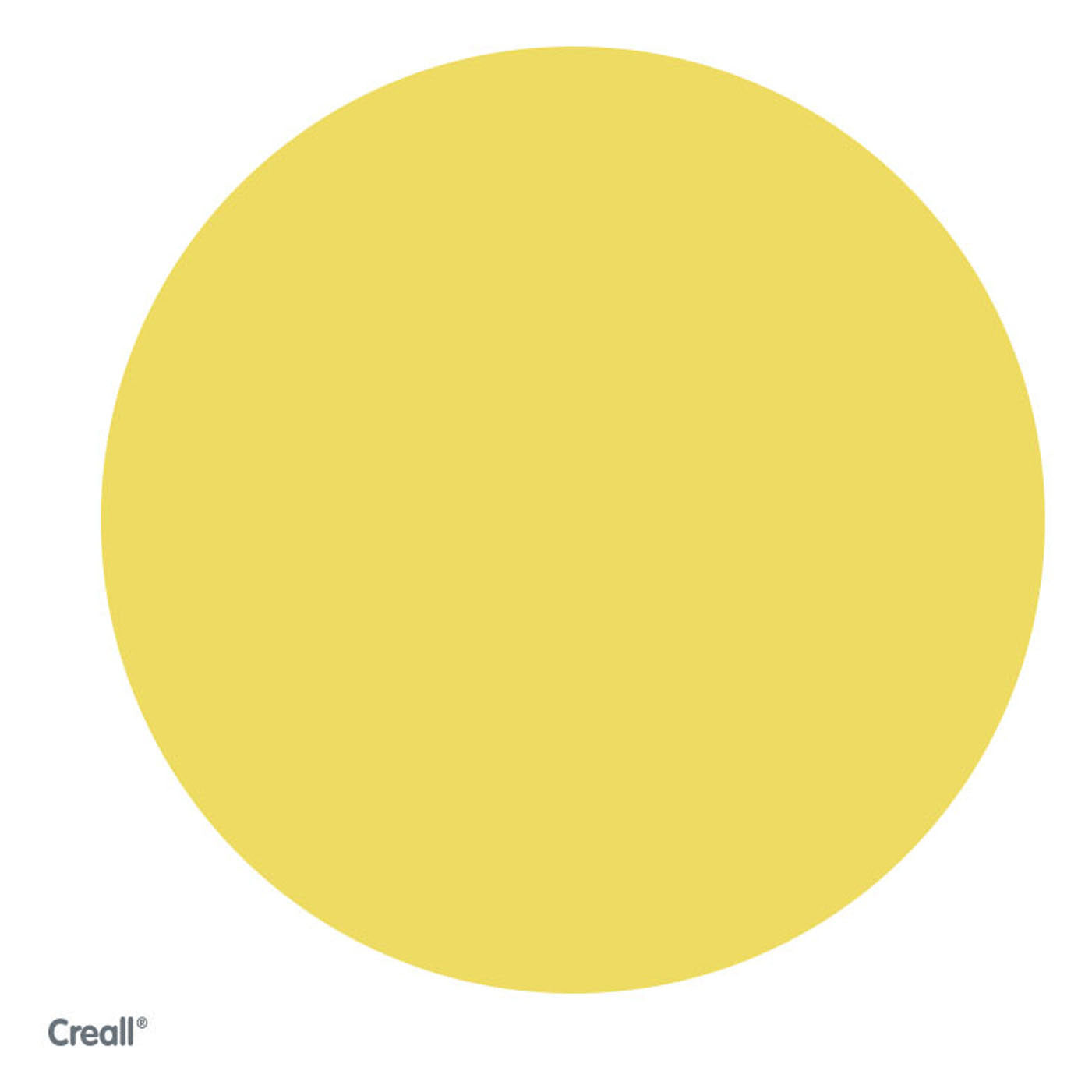 Creall school paint light yellow, 1 liter