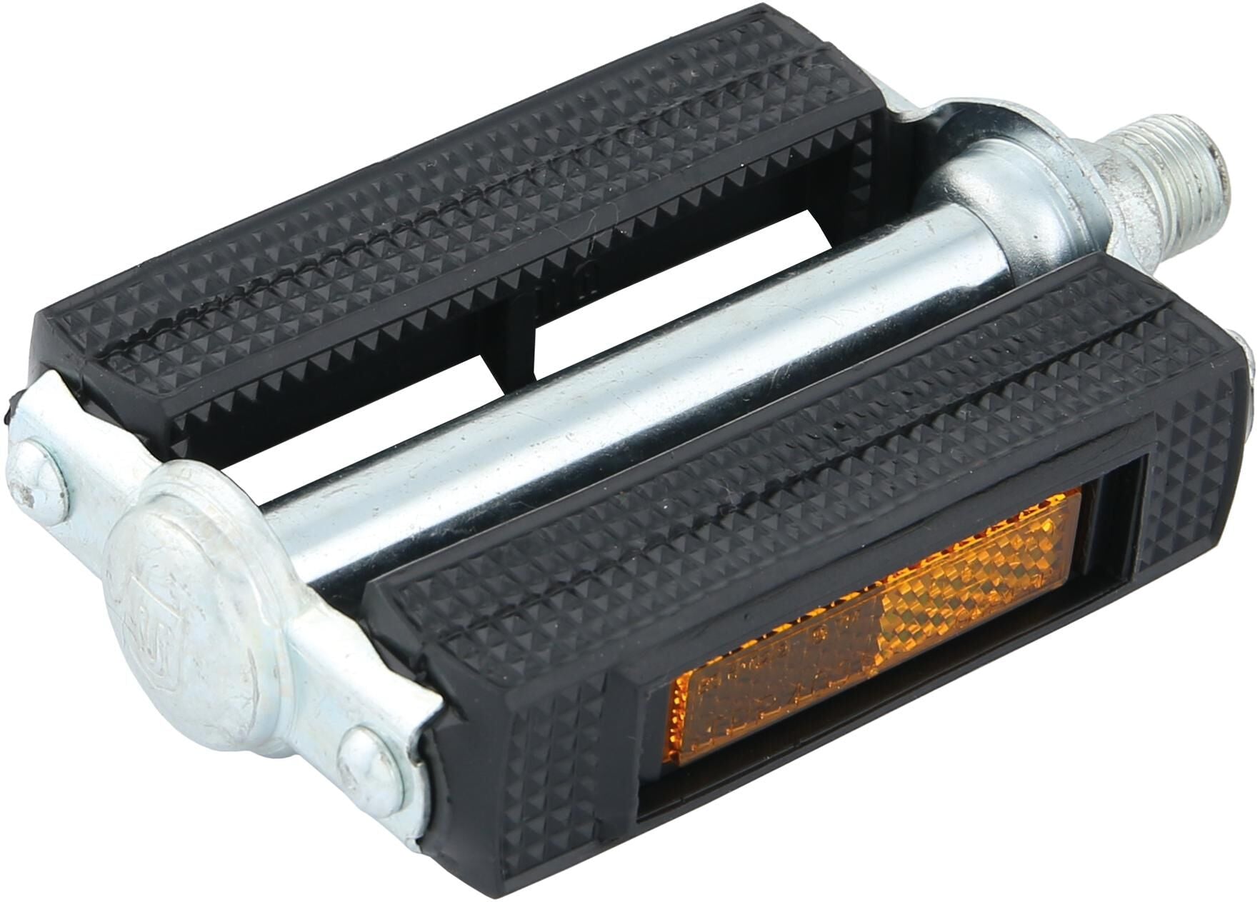 Union pedalen classic Tour 685H PVC zwart 9 16, kogellager. (werkplaatsverpakking)