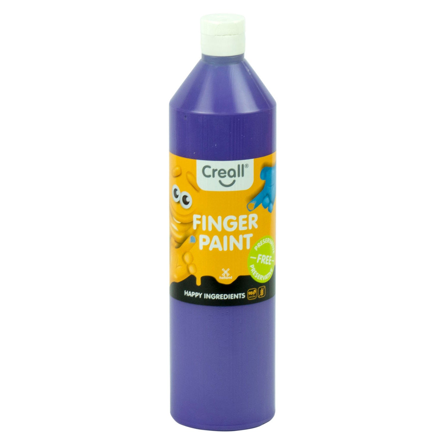 Creall finger paint preservative-free purple, 750ml