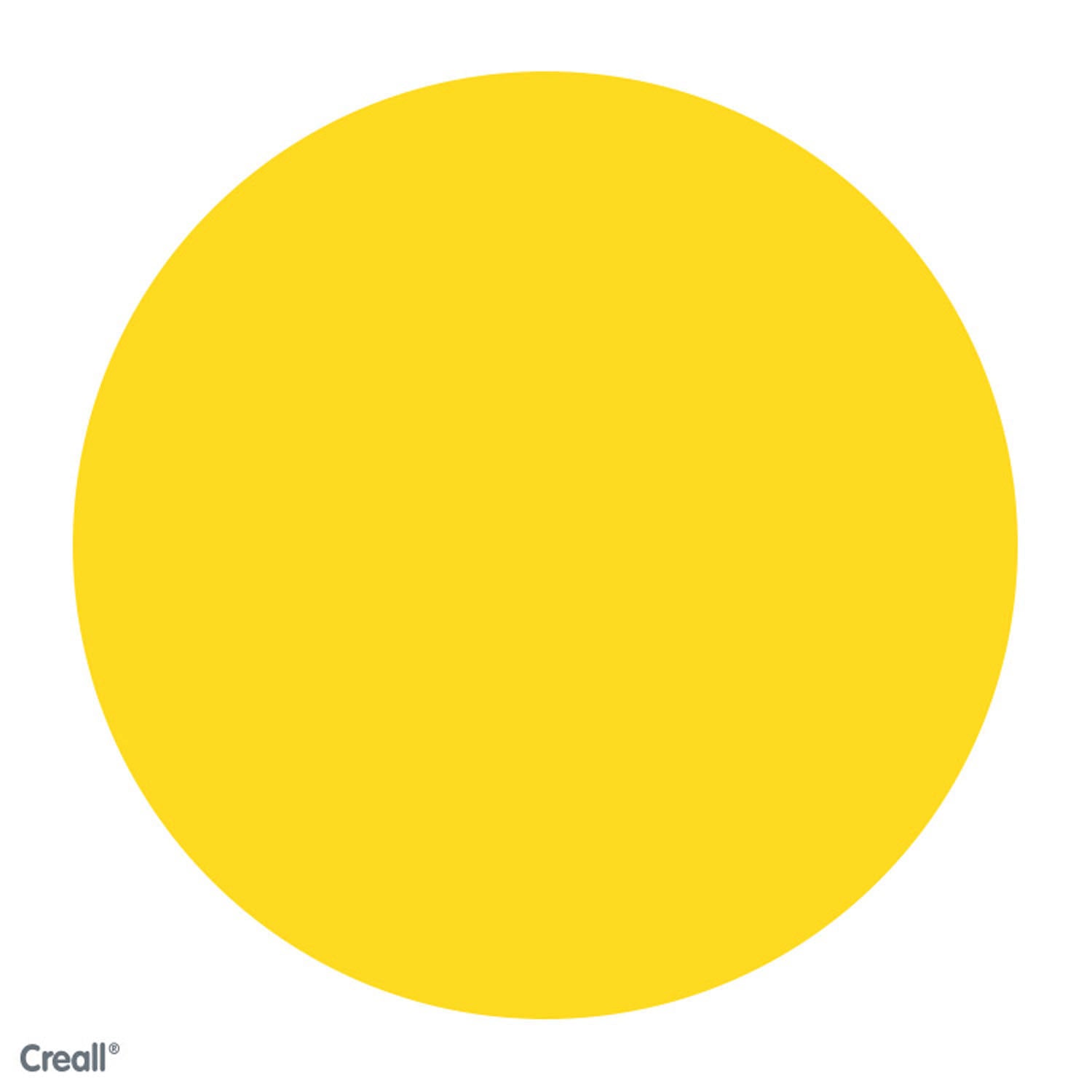 Creall glansverf geel, 500ml