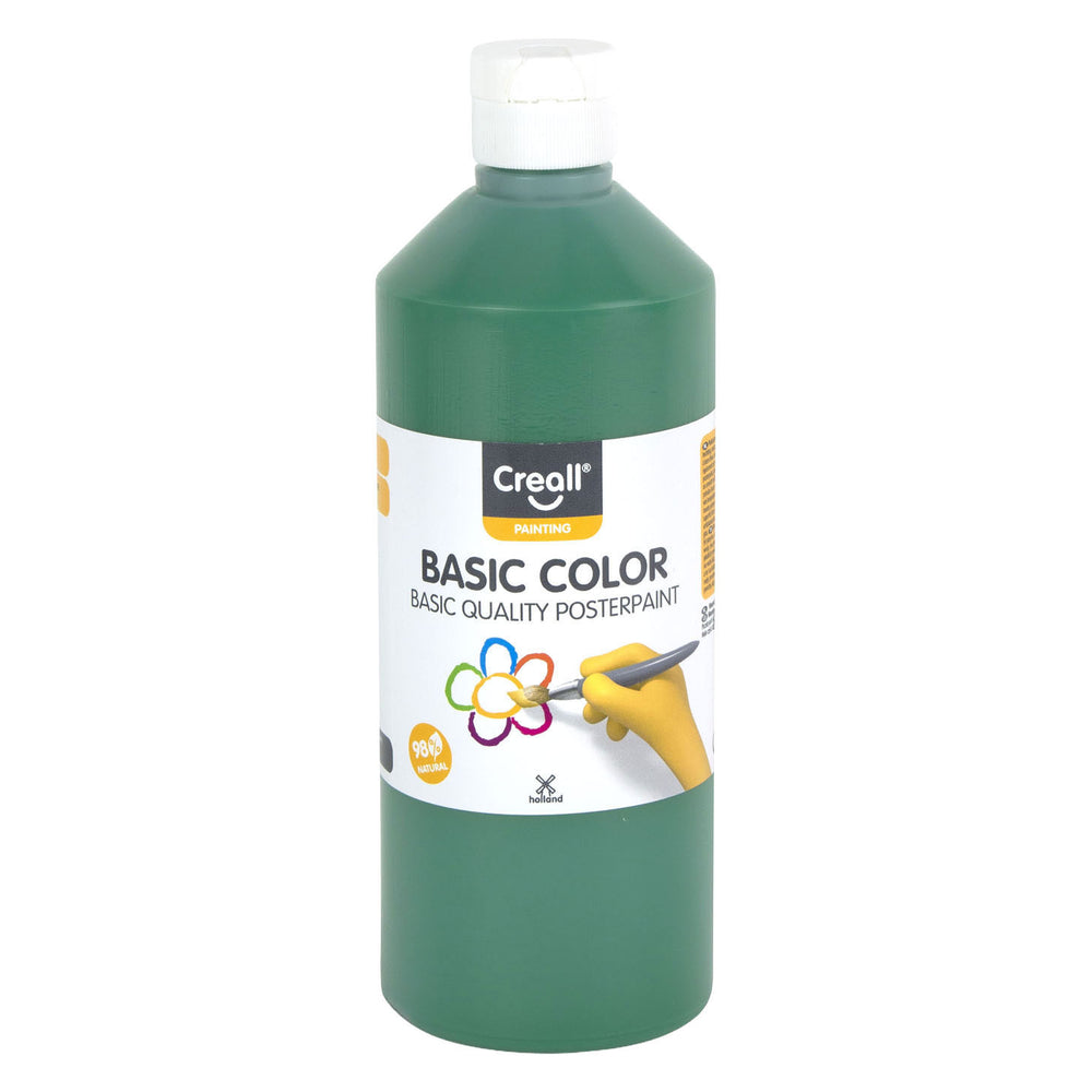 Creall schoolverf donkergroen - 500ml