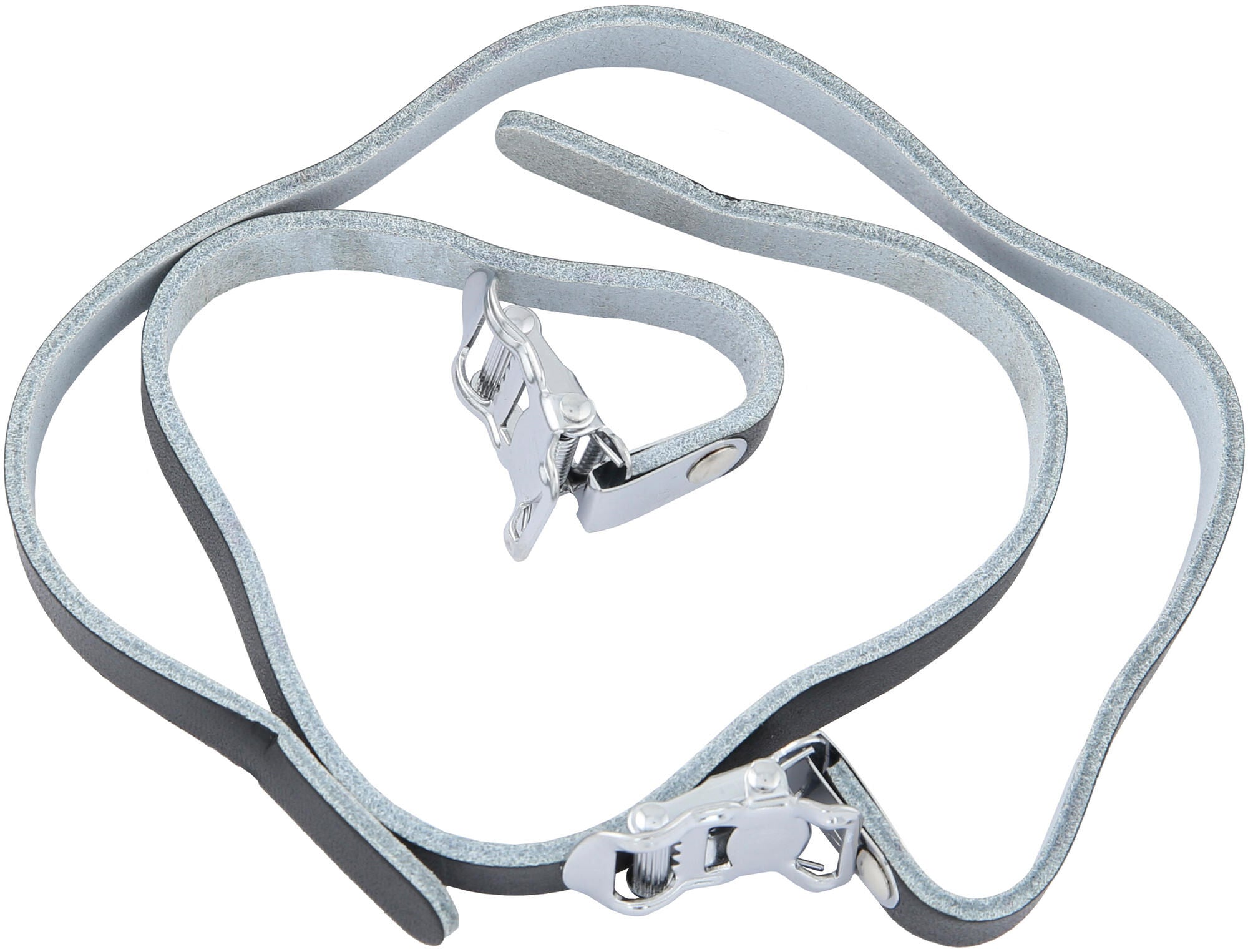 Contec toeclip-riemen leather strap ct pedalstrap leather leather black 2pcs