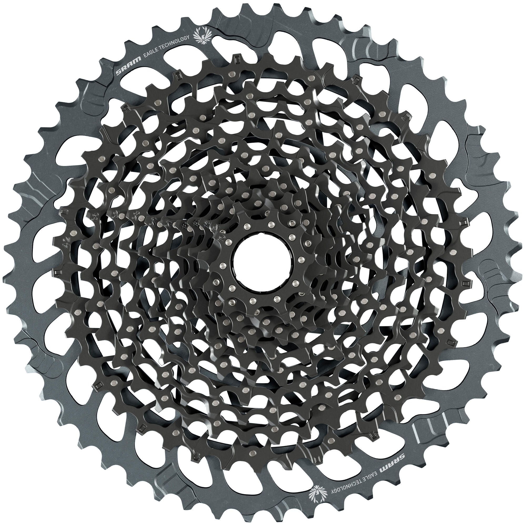 Sram cassette xg-1275 cassette xg-1275 10-52 z. 12-f. black