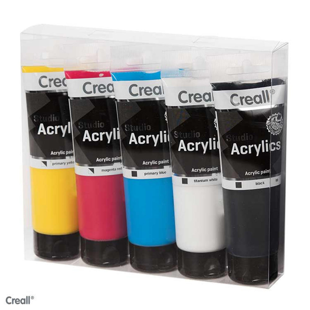 Creall -studio-acrylics tube 5x120ml