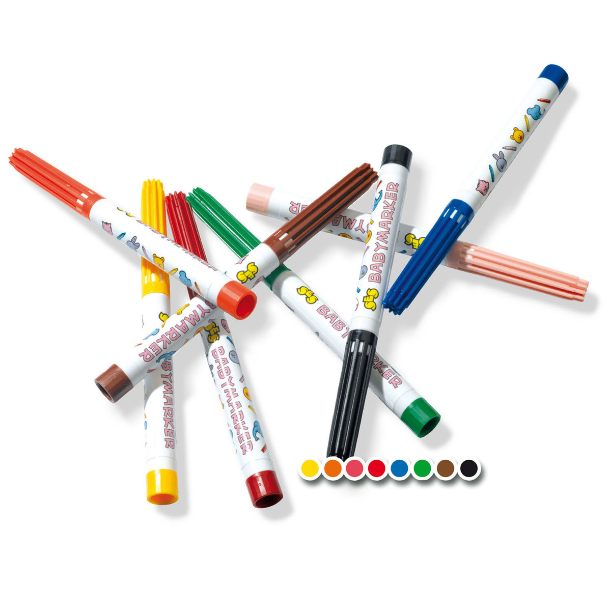 Ses my first - baby markers 8 colours