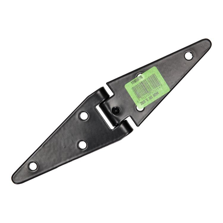 Mack 1069076 - staarthengen 2 gel.bl.zwart 200 x 50 mm | 12 stuks