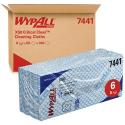 Schoonmaakdoek wypall recyclebaar blauw