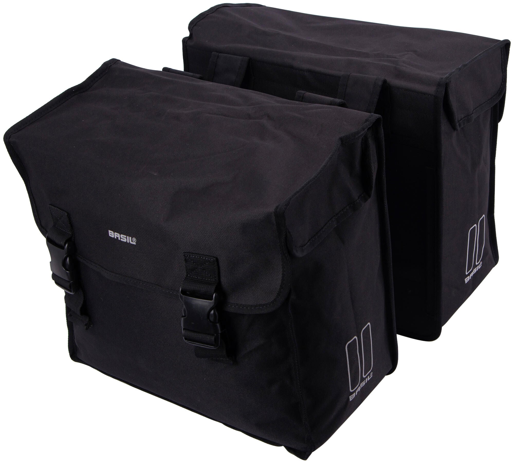 Sac double Basil Mara 3XL 52 litres noir 17551