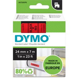 Etiketteertapecassette dymo 5.41e+17 rood