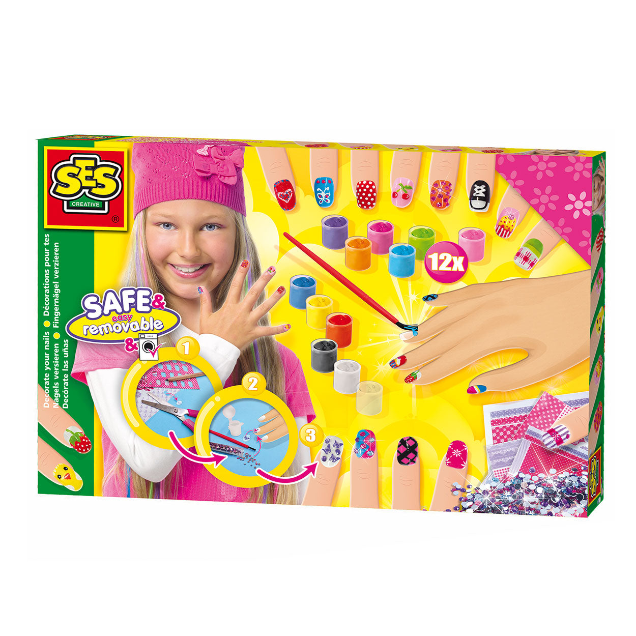 Ses nagels versieren