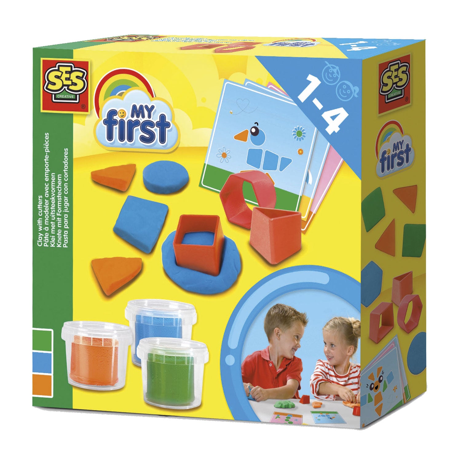 Ses my first - klei met uitsteekvormen