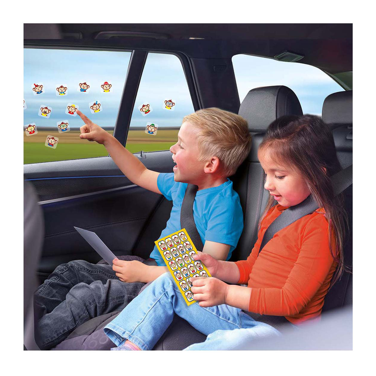 Ses creative ses wie ben ik? - reisspel raamsticker