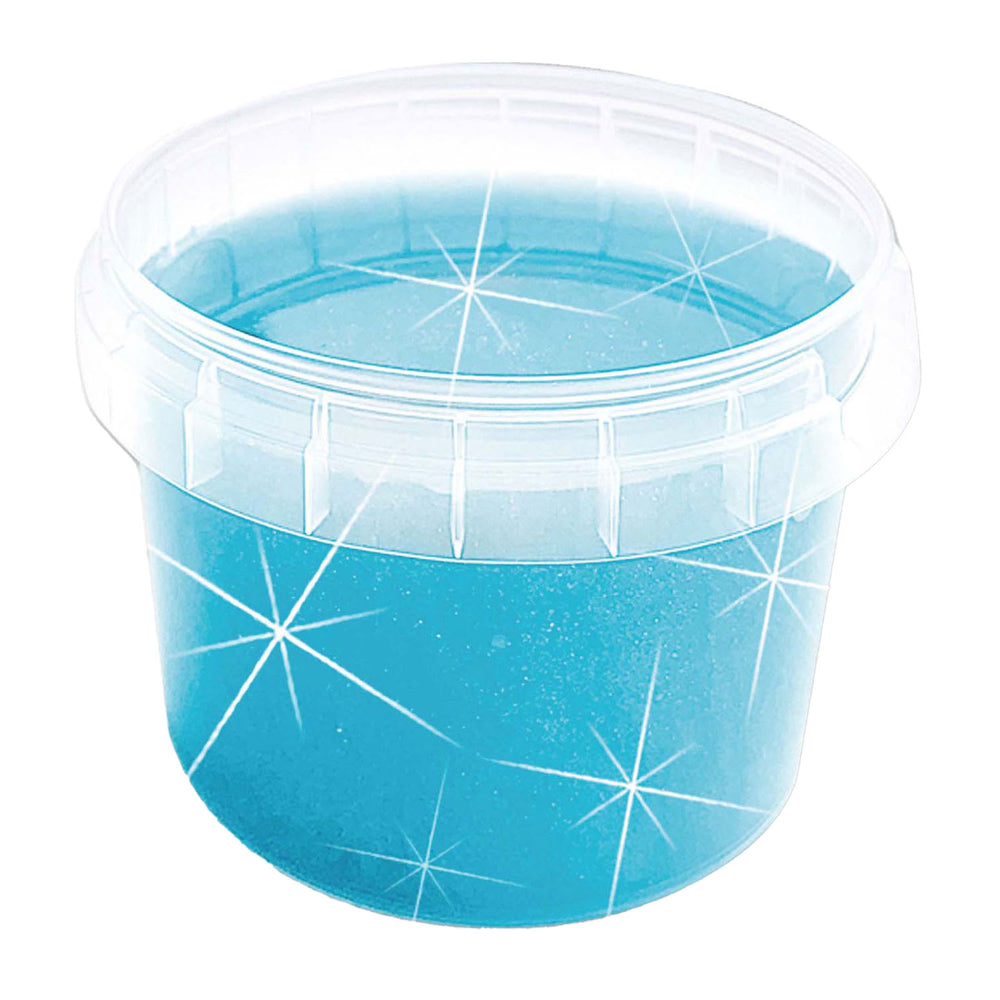 Ses slijm - blauw glitter 140g