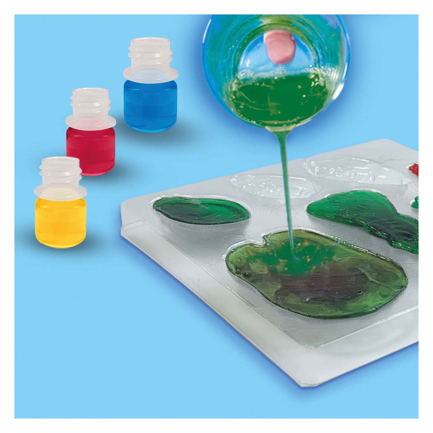 Ze gieten wat zeepjes