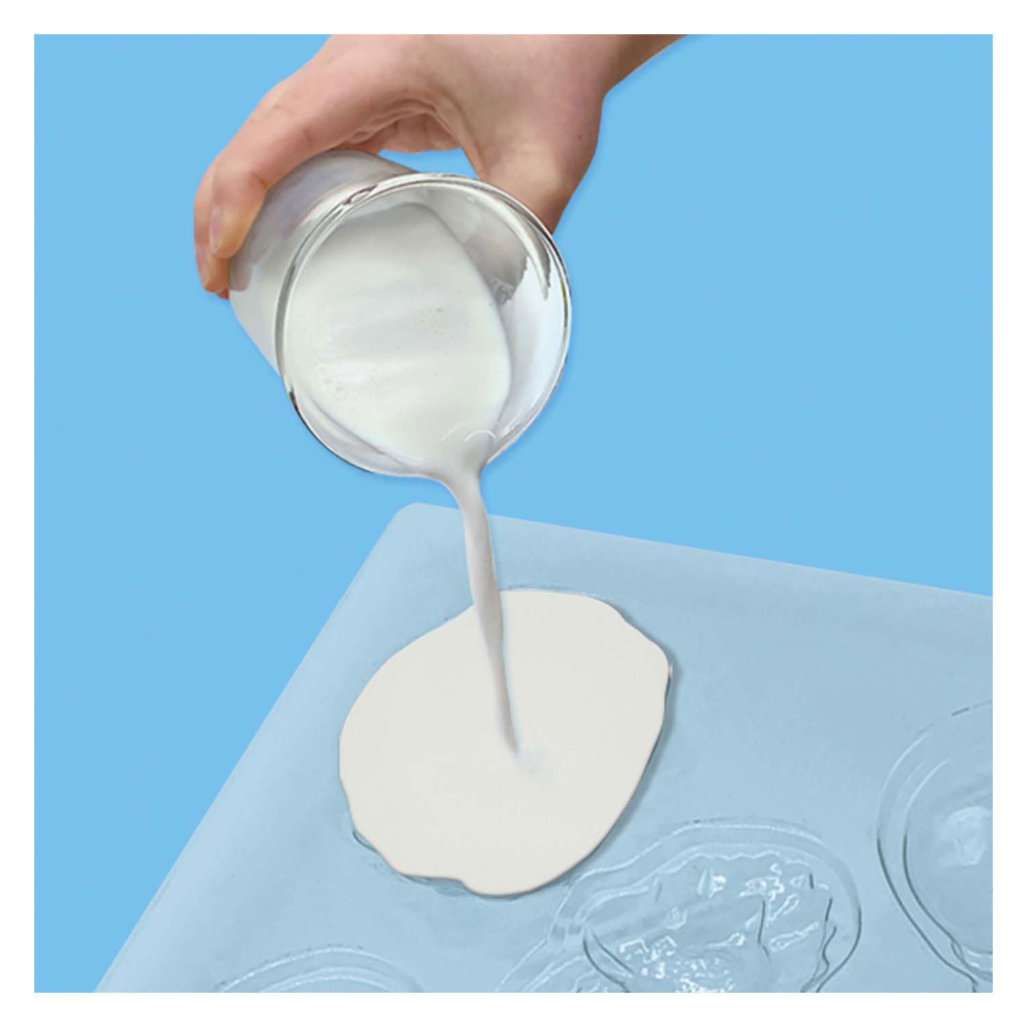 Ses gieten en schilderen baby unicorns