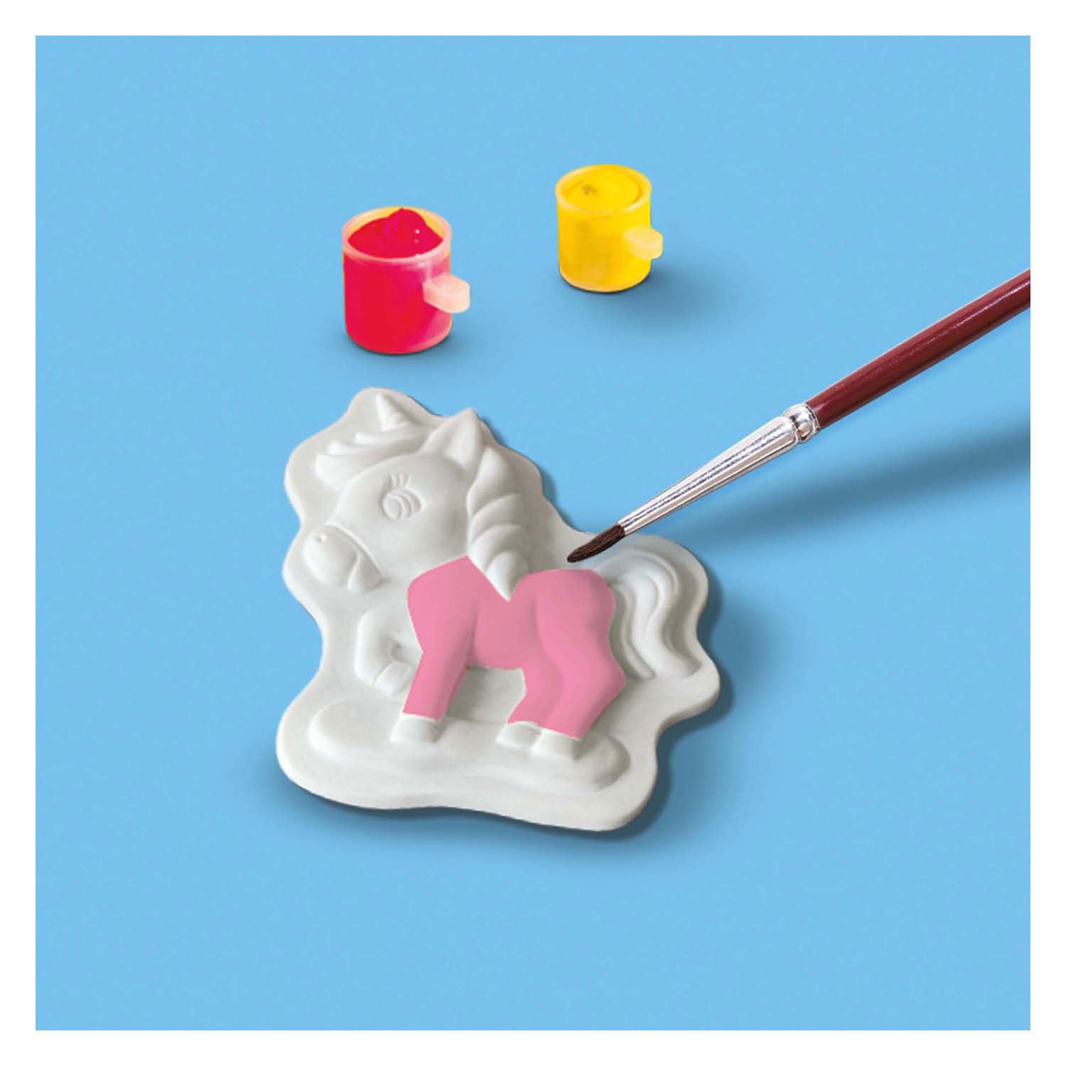 Ses gieten en schilderen baby unicorns