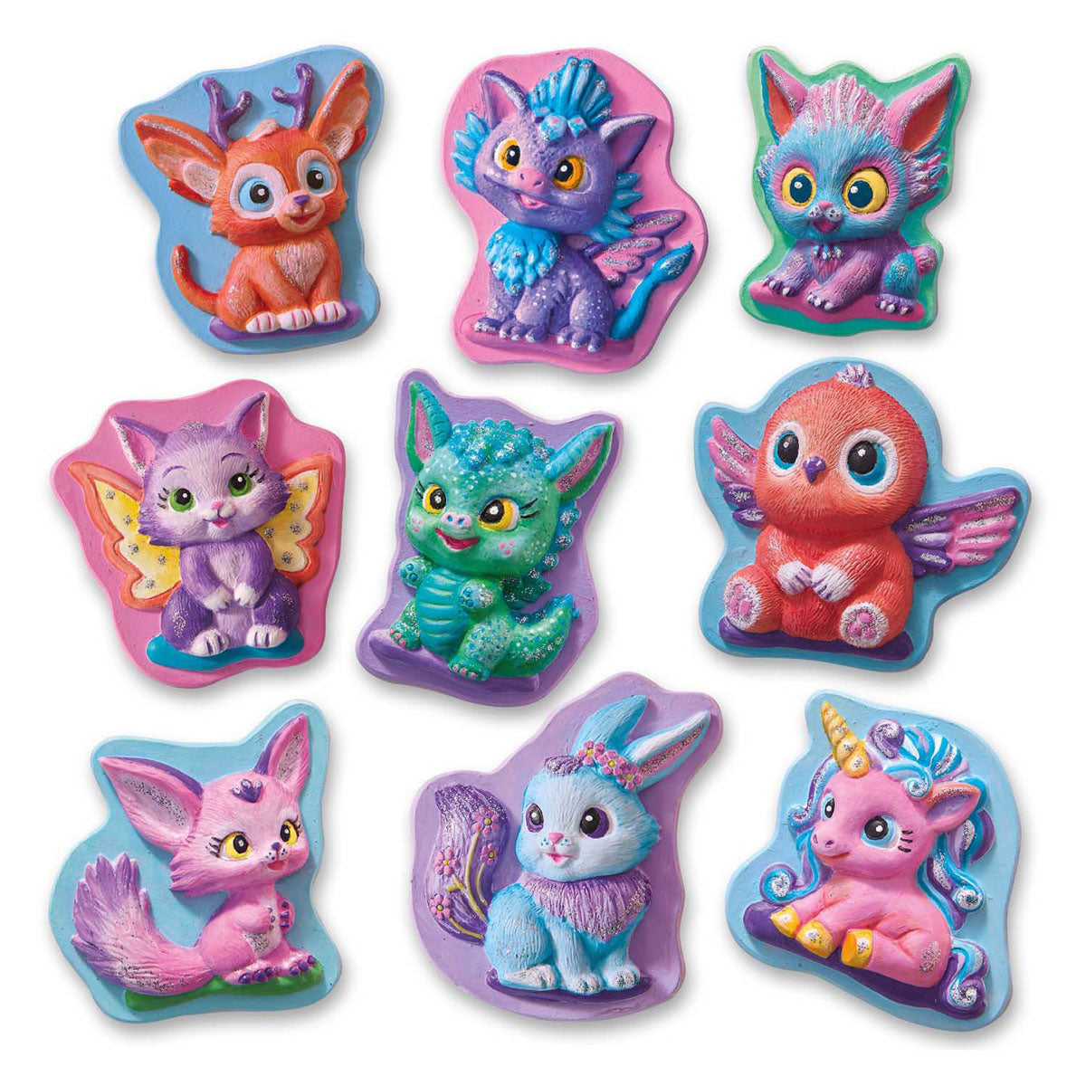 Ses gieten en schilderen - inspirerende fantasiefiguren