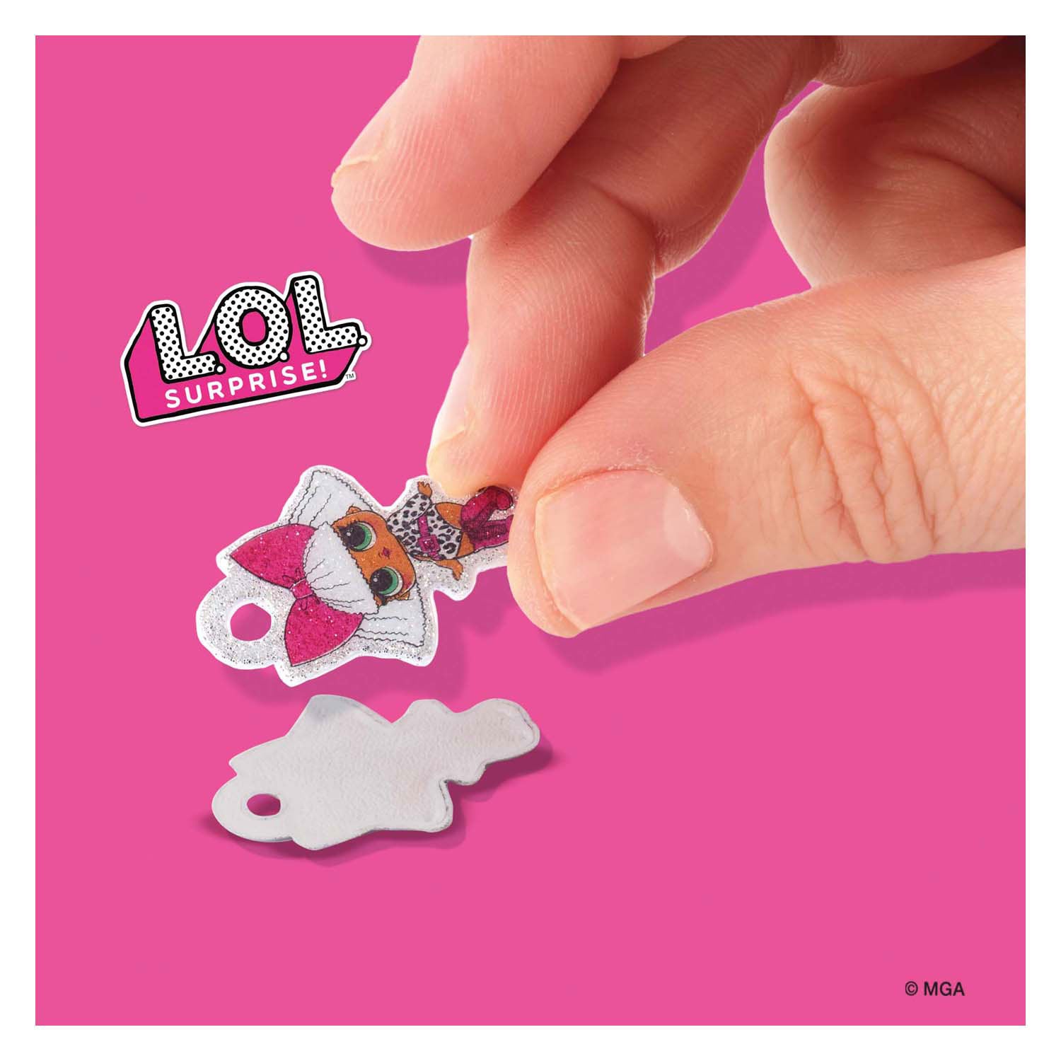 Ses l.o.l. puffy sticker armbanden