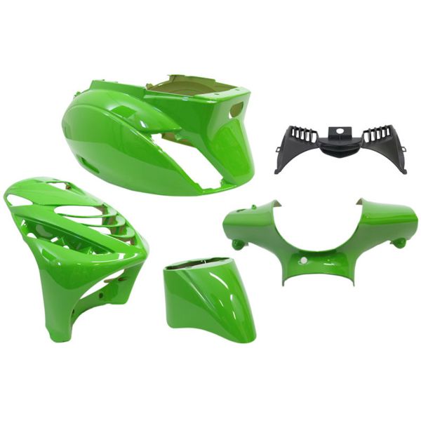 Edge ter plaatset 5-delig voor piaggio zip-sp vanaf bouwjaar 2000 - kawasaki groen