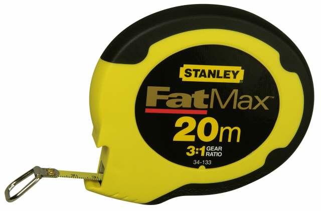 Stanley landmeter fatmax 20m afstandsmeter (zwart geel)