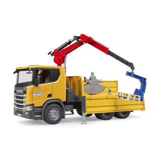 Bruder vrachtwagen scania 560r constructie vrachtwagen