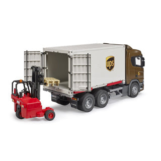 Bruder vrachtwagen scania 560r ups met lift