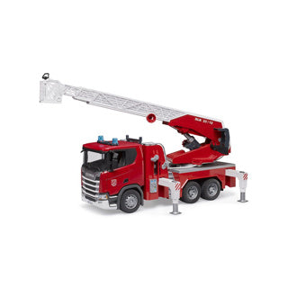 Bruder vrachtwagen scania 560r brandweerwagen