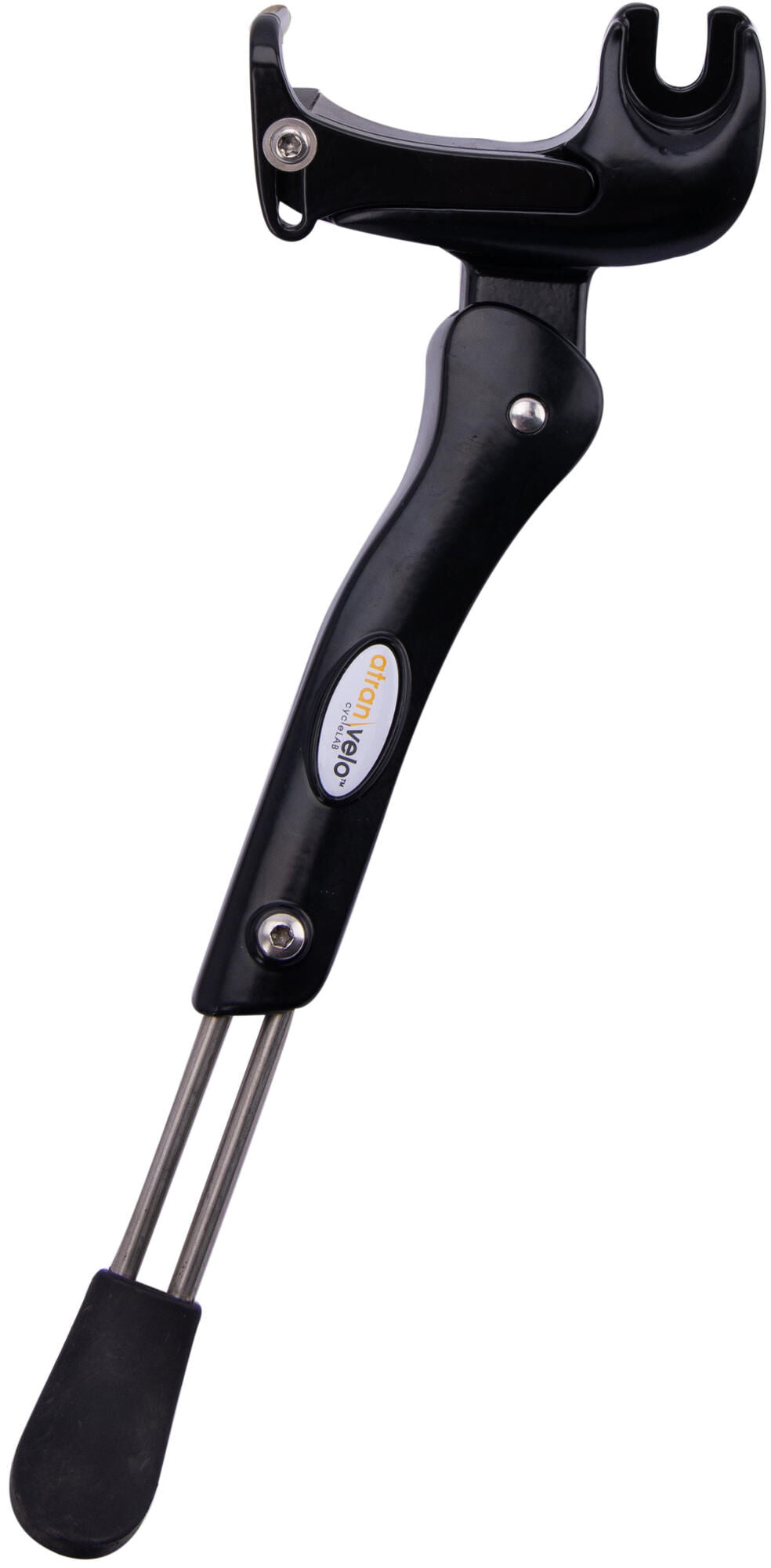 Atranvelo achtervorkstandaard stylo rearmounted rear kickstand at.velo stylo rearmoun.24-28 alu