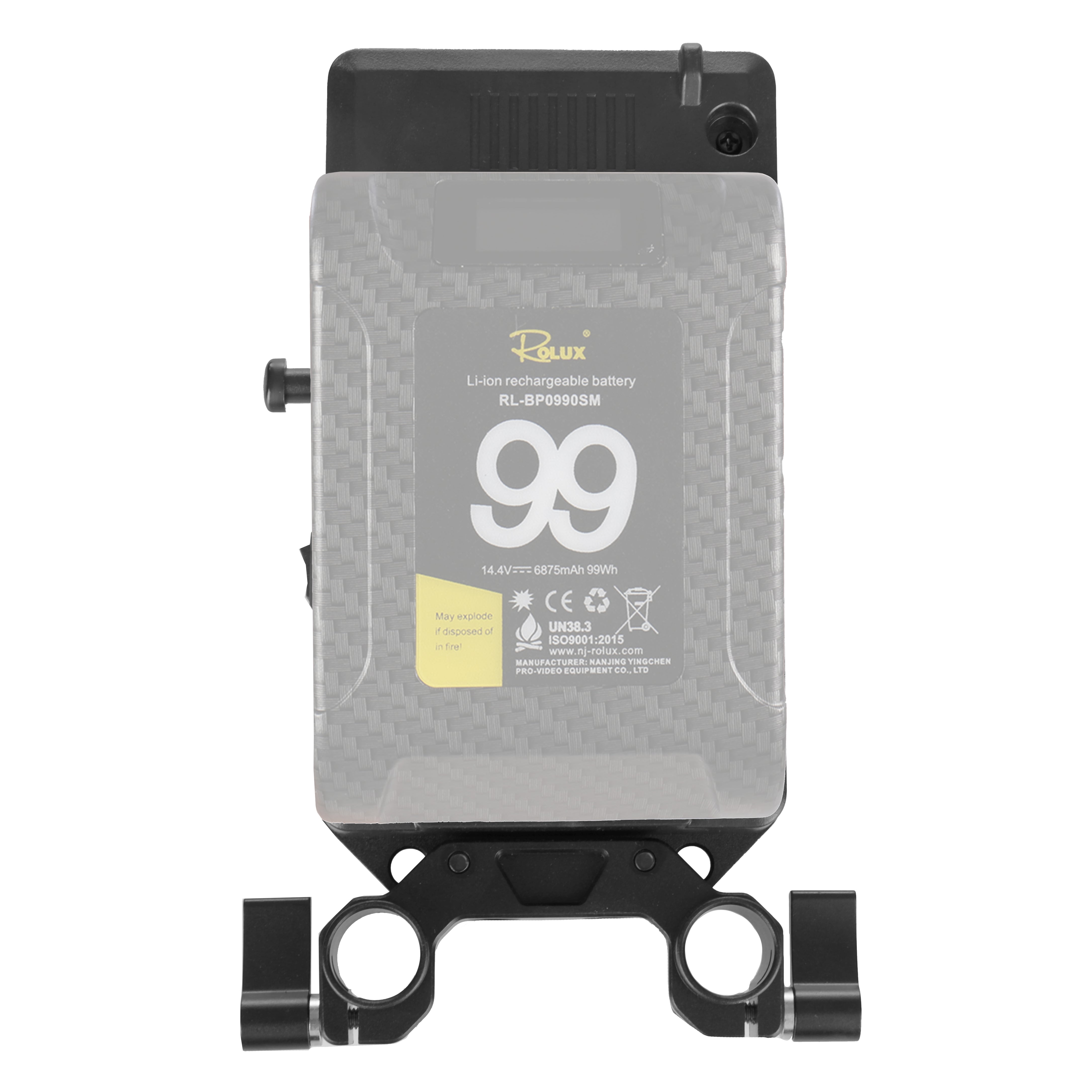 Rolux V-Mount Batterijplaat RL-VFU3
