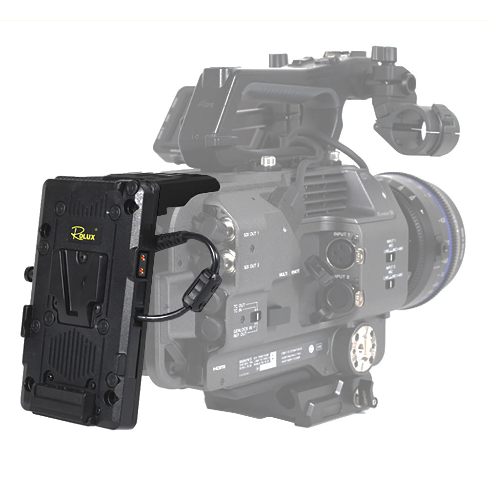 Rolux V-Mount Batterijplaat RL-GDX9 voor FX9
