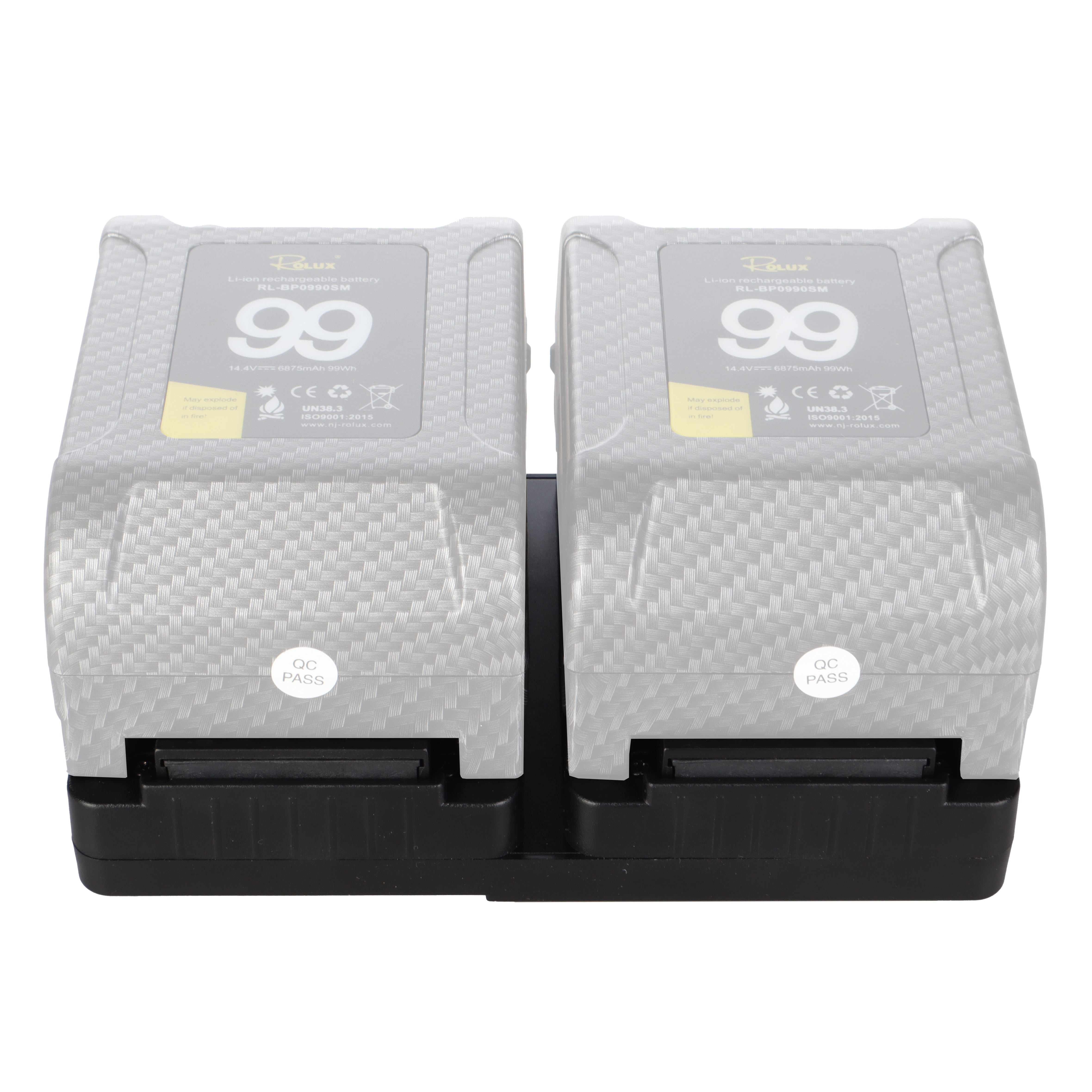 Rolux Duo Mini V-Mount Batterijplaat RL-AC16S