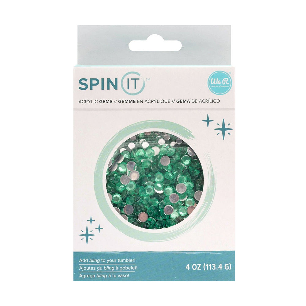 We r makers • spin it rhinestone mint