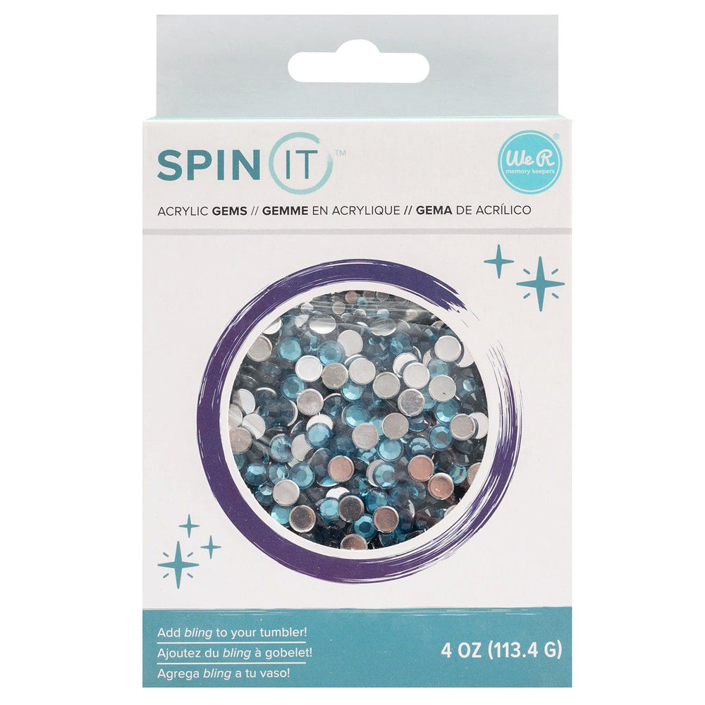 We r makers • spin it rhinestone denim