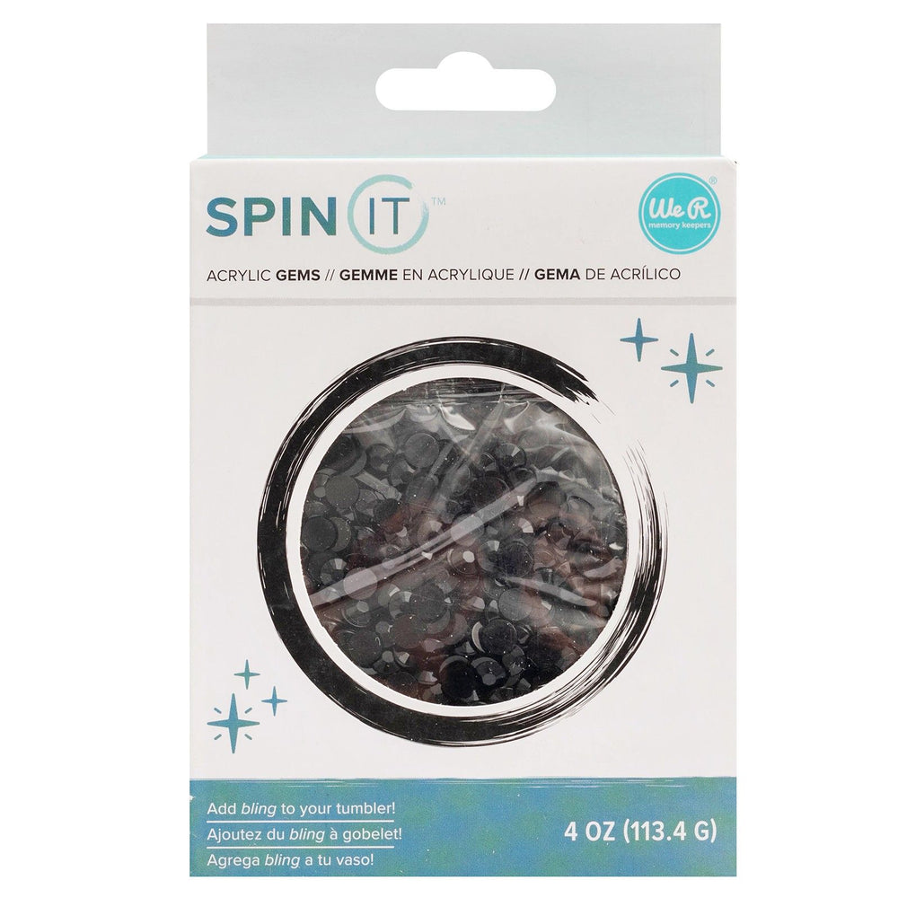 We r makers • spin it rhinestone black