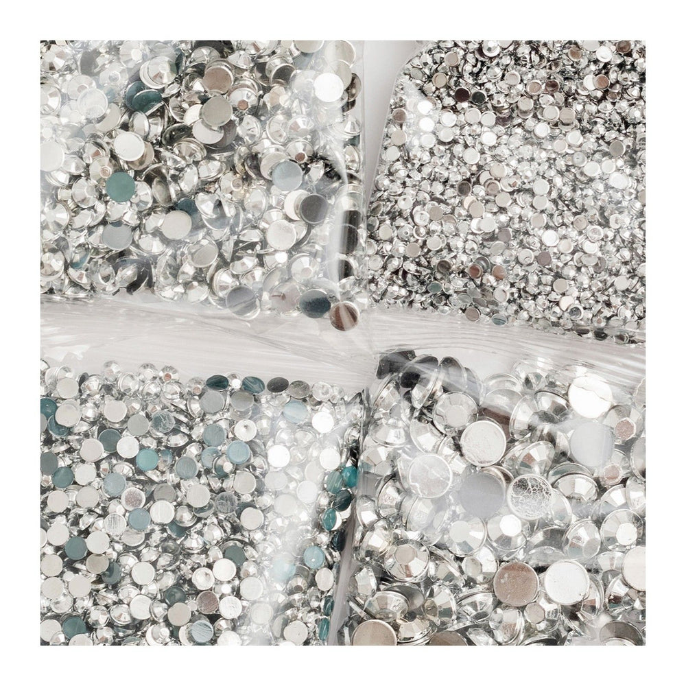 We r makers • spin it rhinestone silver