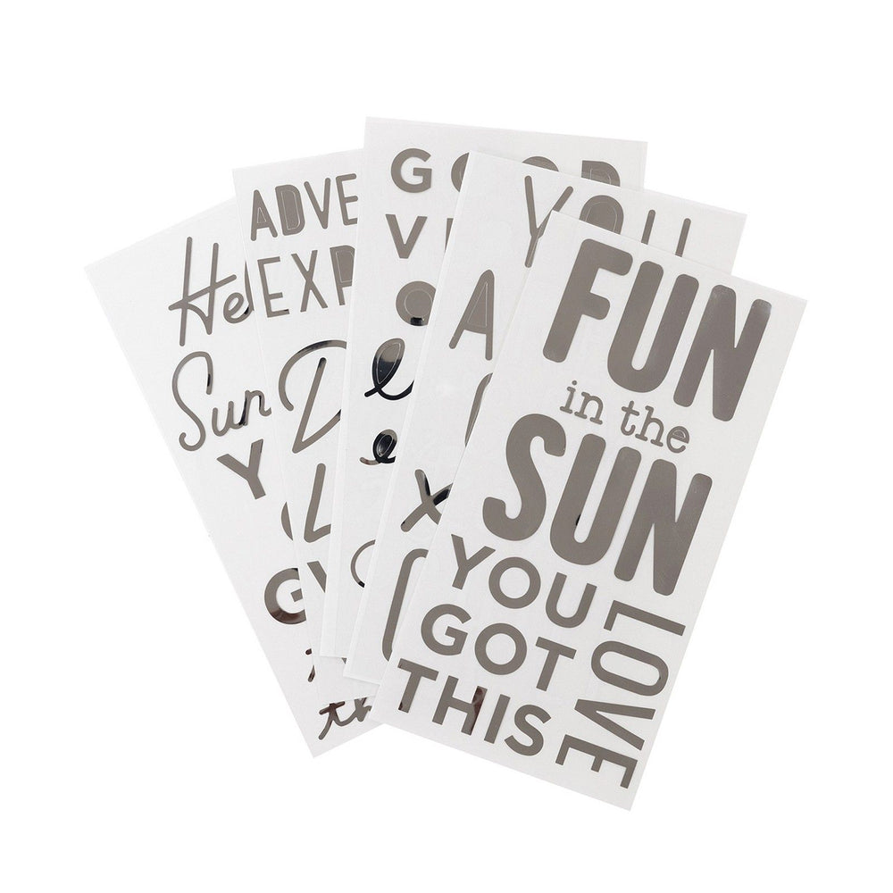 We r makers • spin it vinyl stickers phrases