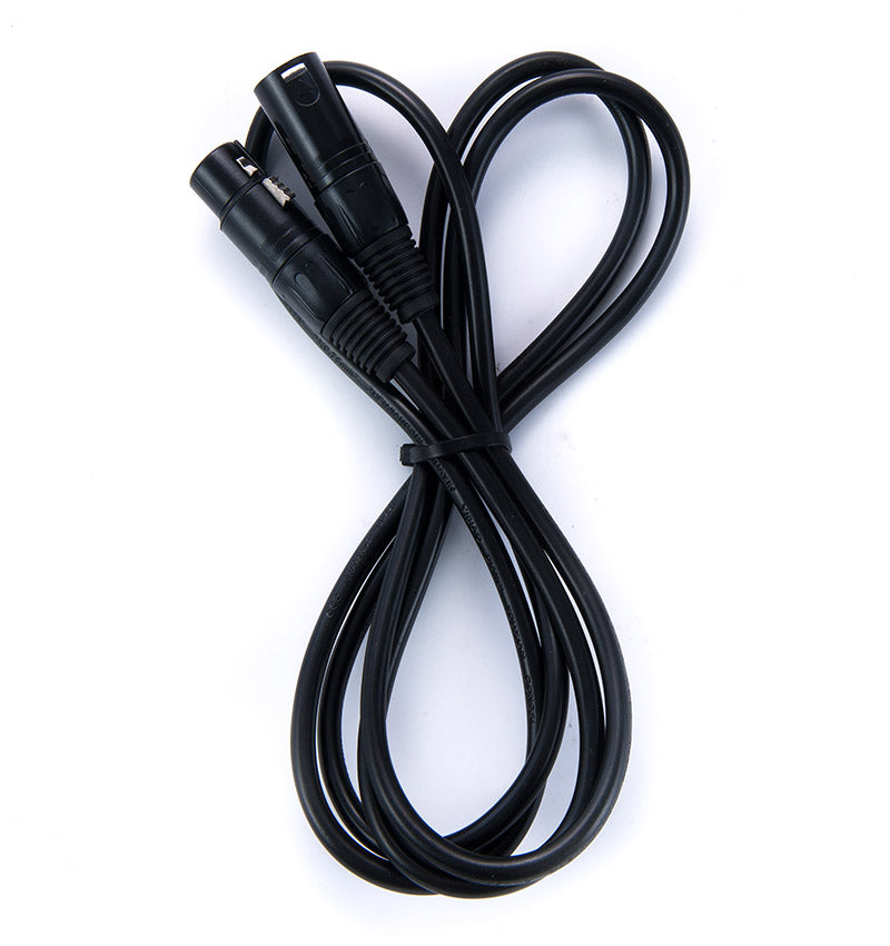 Rolux 4-pins XLR vrouwelijk met 4-pins mannelijke connector RL-C7