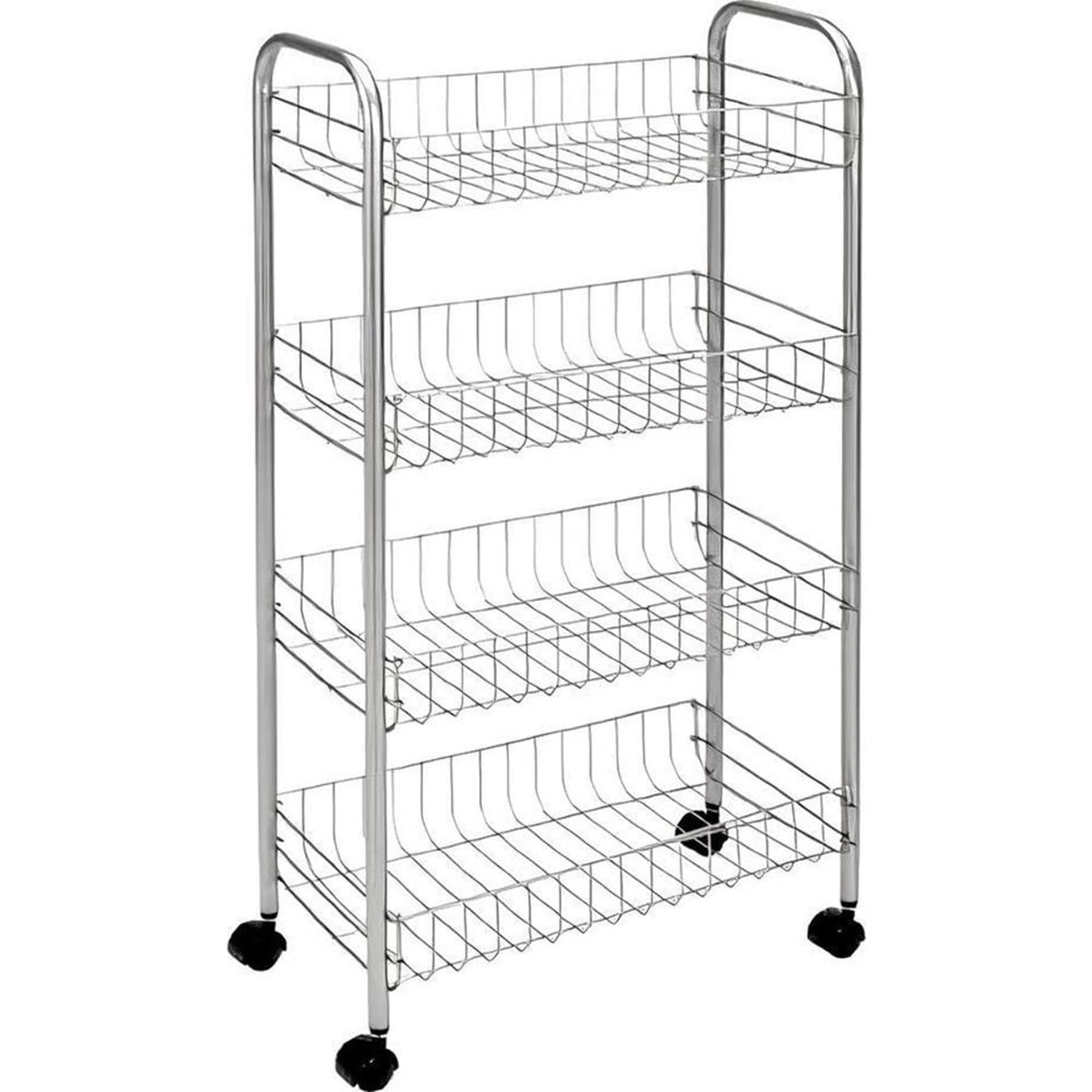 Metaltex voorraadwagen pisa grijs